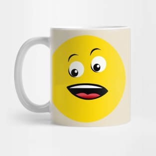 Emoji - surprised face Mug